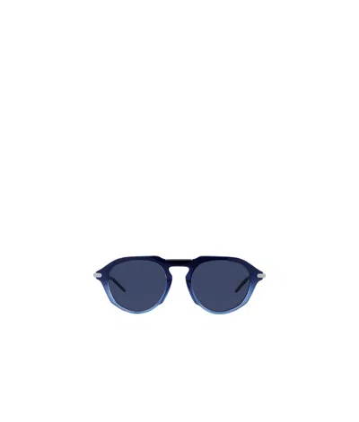 Givenchy Logo Sunglasses In Blue