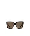 Givenchy 4g Gv 40056 U 52e Butterfly Sunglasses In Brown