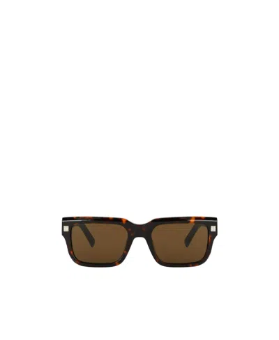 Givenchy Logo Sunglasses In Green