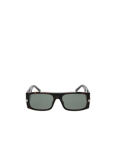 Givenchy Logo Sunglasses In Green