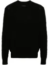 Givenchy Embroidered Logo Wool Sweater