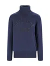 Givenchy Logo Sweater In Blue
