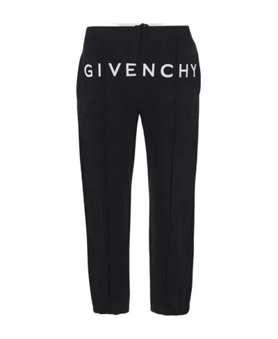 Givenchy Logo Sweatpants In Black