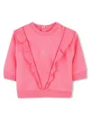 Givenchy Logo Sweatshirt In Pink