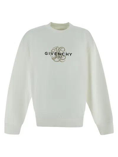 Givenchy Logo Sweatshirt In White