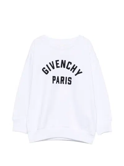 Givenchy Kids' Logo Sweatshirt In White
