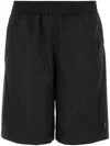 Givenchy Bermuda Shorts With Elastic Waistband And Back Pocket In Black