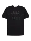 Givenchy Men Cotton T-shirt In Black