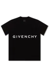 Givenchy 4g Logo Print T-shirt In Black