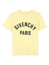 Givenchy Logo T-shirt In Gold