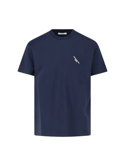 Givenchy Logo T-shirt In Blue