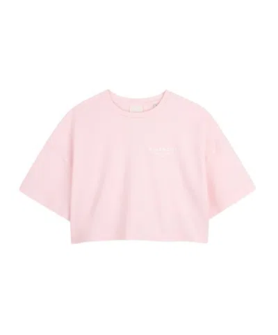 Givenchy Logo T-shirt In Pink