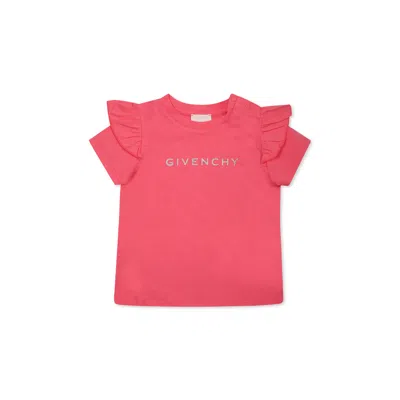 Givenchy Logo T-shirt In Red