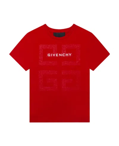Givenchy Logo T-shirt In Red