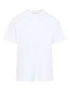 Givenchy Men White Crew Neck T-shirt With Logo On Front And Back In Cotton Man In White