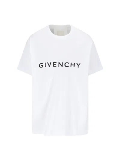 GIVENCHY "ARCHETYPE" LOGO T-SHIRT