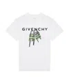 Givenchy T-shirt Slim  4g Lock In White