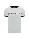 Givenchy Women Logo Print T-shirt In White
