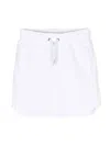 Givenchy Logo-tape Drawstring Skirt In 白色