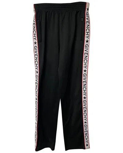 Givenchy Logo Tape Track Pants In Black