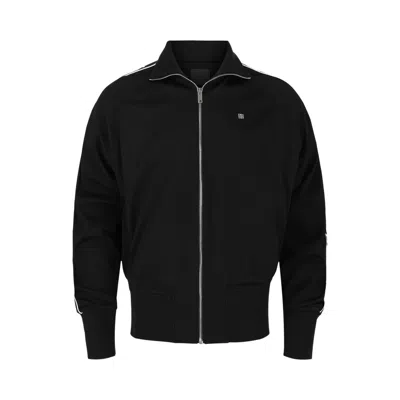 Pre-owned Givenchy Logo Tape Zipped Jacket 'black' | Men's Size Xs