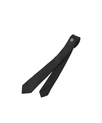 Givenchy Logo Tie In Black