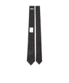Givenchy Logo Tie In Black