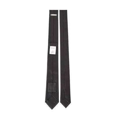 Givenchy Logo Tie In Black