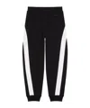 Givenchy Mens Black Open Seam Contrast Cotton-jersey Jogging Bottoms Xl In Black