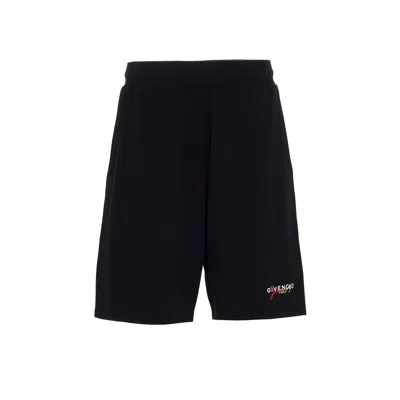 GIVENCHY GIVENCHY LOGO TRACK SHORTS MEN