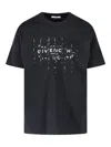 Givenchy Photographic Negative Logo Regular Fit Graphic T-shirt In Multi