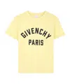 Givenchy Logo T-shirt In Yellow