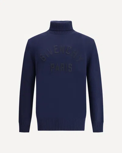 GIVENCHY LOGO TURTLENECK SWEATER