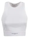 LOGO织带坦克背心