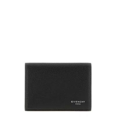 Givenchy Logo Wallet In Black