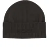 Givenchy Logo Wool Beanie In Brown