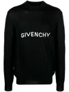 GIVENCHY GIVENCHY LOGO WOOL CREWNECK JUMPER