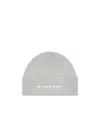 Givenchy Logo Wool Hat In White