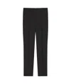 Givenchy Pantalon De Tailleur Slim En Laine Et Mohair In Black