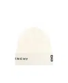 Givenchy Logo Woolen Cap In White