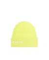 Givenchy Logo Woolen Cap In Yellow