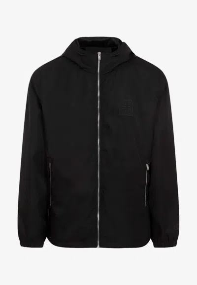 GIVENCHY LOGO ZIP-UP WINDBREAKER