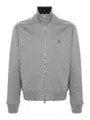 Givenchy Men's Logo Zipped Track Suit In Grey