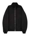 Givenchy Logo Zipper Jacket In Black