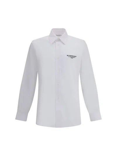 Givenchy Logoed Shirt In White