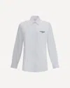 Givenchy Classic Fit Shirt With Logo Print Clothing In White
