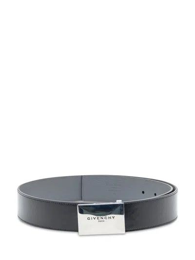 Givenchy Logo-embellished Belt In Gray