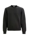 Givenchy Logo-embossed Chevron-pattern Sweater In Black
