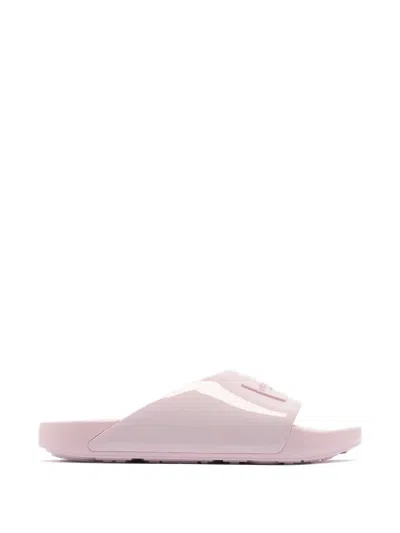 Givenchy Logo-embossed Sandals In Pink