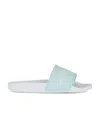 Givenchy Logo-embossed Slides In Blue
